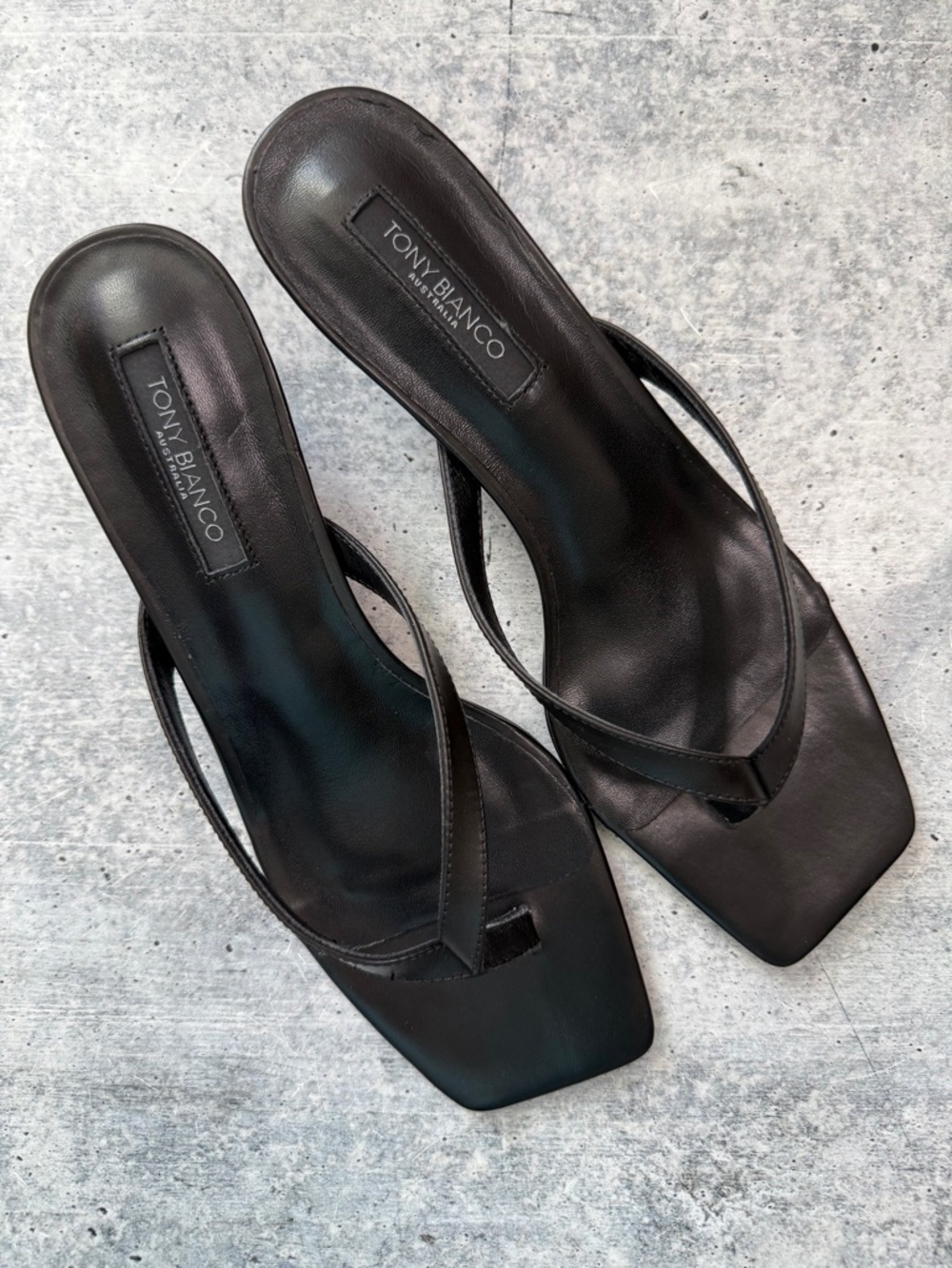 Tony Bianco Topaz Thong Sandals 9